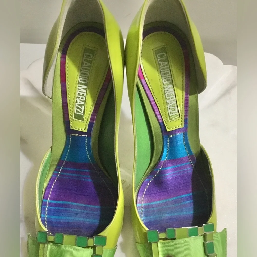 Claudio Merazzi Italy 🇮🇹 D’ Orsay Pumps - Picture 3 of 11